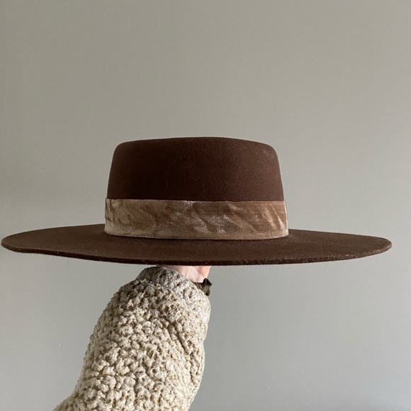 Lack Of Color Accessories - Lack of Color Brown Juno Boater Hat
